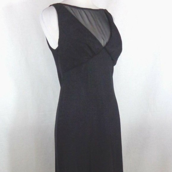 Laundry by Shelli Segal Womens Black Silk 6 - Picture 3 of 7